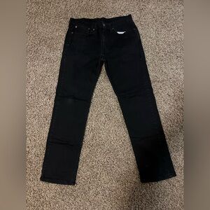 Levi's 514 Black Jeans